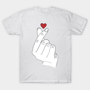 Finger Heart T-Shirt